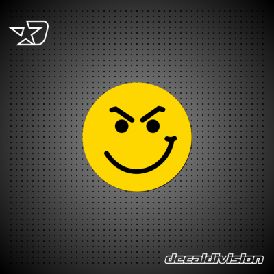 Smiley Face Sticker